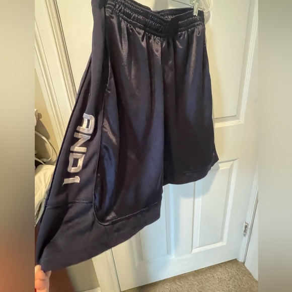 Men’s AND1 basketball shorts.  Navy blue. Large. - Picture 1 of 7